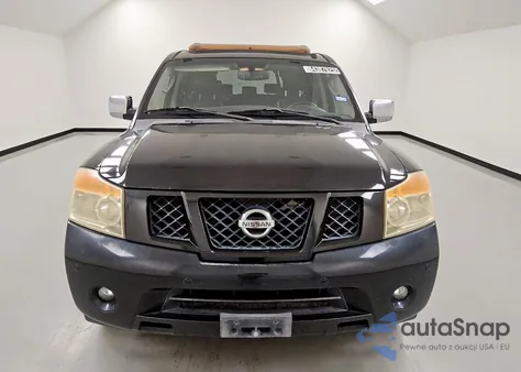 2008 Nissan Armada Se from USA, damaged, VIN 5N1BA08D98N615590